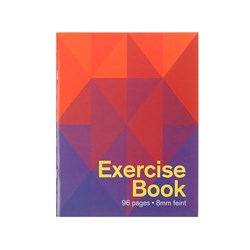 Book Exercise 17x22cm 8mm Ruled 96pg P7.1 FSC Mix Credit