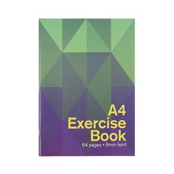 Book Exercise A4 8mm Ruled 64pg P7.1 FSC Mix Credit