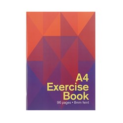 Book Exercise A4 8mm Ruled 96pg P7.1 FSC Mix Credit
