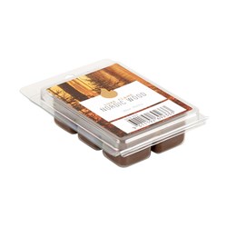 Scented Wax Melts 6 Blocks Nordic Wood