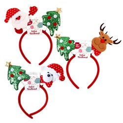 Headband Novelty Xmas Bopper 3 Asstd
