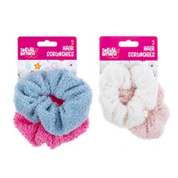 Kids Club Hair Scrunchie 2pk 2 Asst