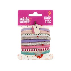Kids Club Hair Ties 9pk