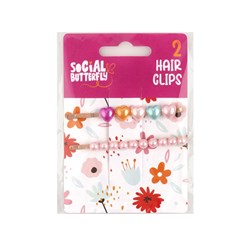 Kids Club Hair Clips 2pk