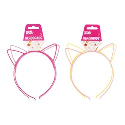 Kids Club Hair Headband 2pk 2 Asst