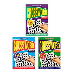 Book Crossword A5 144pg