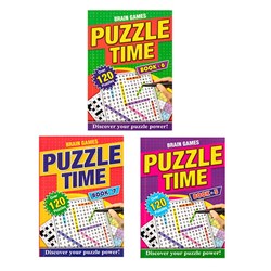 Book Puzzle Time A5 144pg