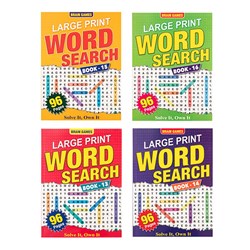 Book Word Search A4 96pg