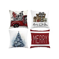 Xmas Cushion 45x45cm 4 Asst Designs