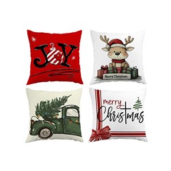 Xmas Cushion 45x45cm 4 Asst Designs