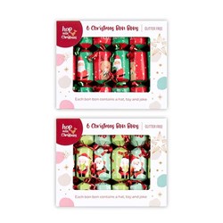 Bon Bons Xmas Box 6 14x3cm Printed Board Basic Toys 2Astd