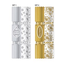 Bon Bons Xmas Box 6 34x6cm Foil Premium Toys Emb 2 Asstd