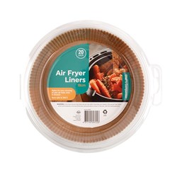 Liners Round Air Fryer 20pk Dia18cm