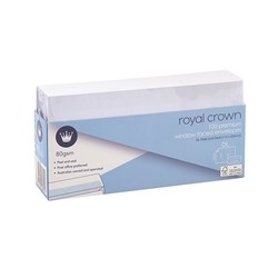 Envelope Wht Window P&S 80gsm DL 100Pk P7.6 FSC Mix Credit