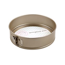 Baking Springform Pan Round Non-Stick Champagne 24x6.8cm
