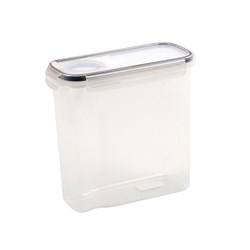 Food Storage Container Cereal w Clip Lock 4000ml