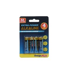 Battery Alkaline AA 4Pk