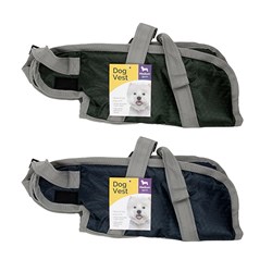 Dog Vest 35cm 2 Asstd Colours in Mixed PDQ