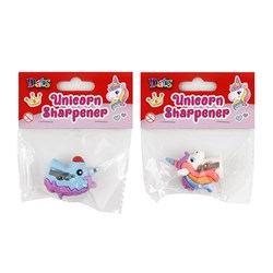Sharpener Pencil Unicorn 2 Asstd Designs