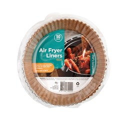 Liners Round Air Fryer 50pk Dia 16cm