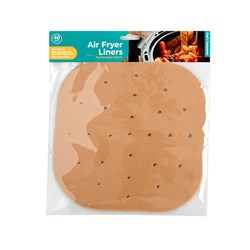 Liners Square Air Fryer Steamer 40pk 23cm