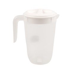 Plastic Fridge Jug w White Lid 2000ml