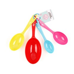 Measuring Spoon Plastic Set of 4