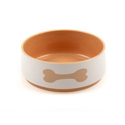 Pet Bowl Canis w Bone Decal 15cm