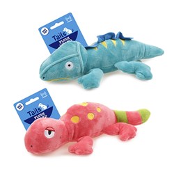Dog Toy Plush Lizard 32cm 2 Asst Designs