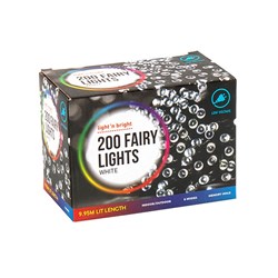 Lights Fairy White LV Pk200