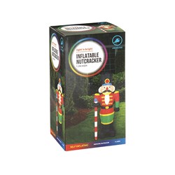 Inflatable Nutcracker 1.2m 4 Leds LV