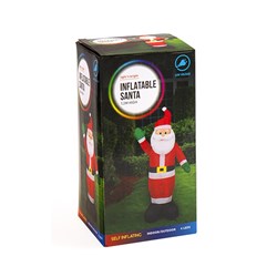 Inflatable Santa 1.2m 4 Leds LV