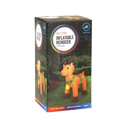 Inflatable Reindeer 1.2m 4 Leds LV
