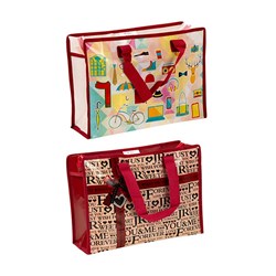 Shopping Bag PP Non Woven 2 Astd Designs 160gsm 36x26x12cm