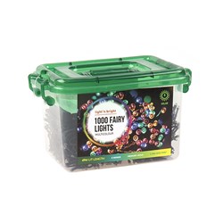 Lights Fairy Multicolour 8F Pk1000 Solar