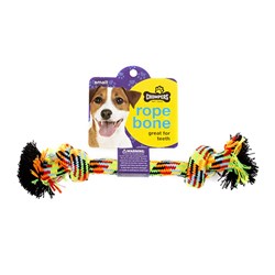Dog Toy Rope Knot Bone Small 24cm