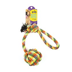 Dog Toy Rope Knot Sling 39cm