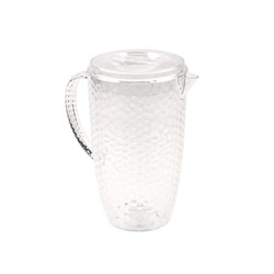 Clear Plastic Jug w Lid 2.4Ltr