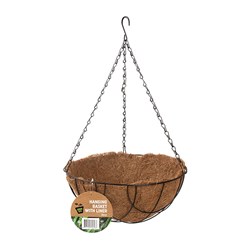 Hanging Basket w Liner 30cm PDQ