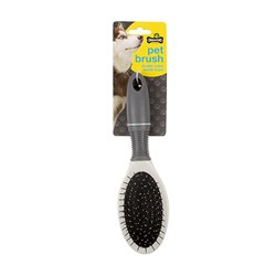 Brush Dog Grooming Double Sided Bristle and Pin