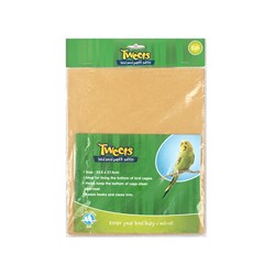 Bird Sand Paper Sheets Pk8 Claw Beak Grinding 22.5x27.5cm