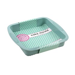 Silicone Style Square Cake Mould 26x24.5x5.5cm 192gm