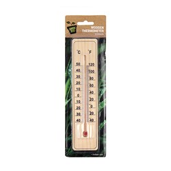 Thermometer Wooden 1Pc 22x5cm