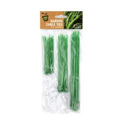 Cable Ties Green 50Pc Asstd Sizes