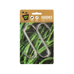 Hooks S Shape 4Pk 100x35mm