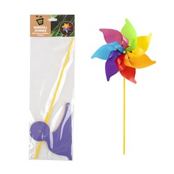 Windmill Spinner Rainbow Twist Multi-Colour 27x40cm