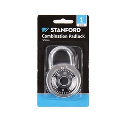 Padlock Combination 1Pc 50mm