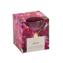 Candle Scented in Glass Jar 25 Hour Orchid