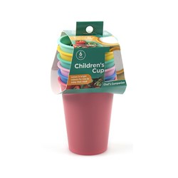 Children's Cups 6pk Asstd Cols