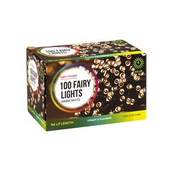 Lights Solar Fairy Pk100 Warm White 2F